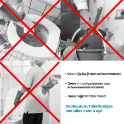 Needum ® Toiletblokjes Voor Inbouwreservoirs – WC-blokjes – Toiletblokken In Een Voordeelverpakking – 30 Stuks -Lifestyleproducten 1200x1200 1654