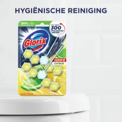 Glorix Power 5 Toiletblokken - Citroen - 7 X 2 Stuks - Voordeelverpakking -Lifestyleproducten 1200x1200 1662