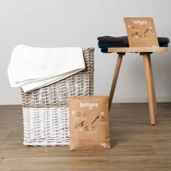 Briters Wasmiddelstrips - 100 Wasbeurten - Ecologisch Wasmiddel - 100% Plasticvrij - Fresh Linen - Wasstrips -Lifestyleproducten 1200x1200 4
