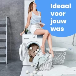 DRYQUICK Drogerballen- Wasbollen- Duurzaam Schapenwol - Herbruikbaar- 6 XL Wasballen Wit -Lifestyleproducten 1200x1200 534