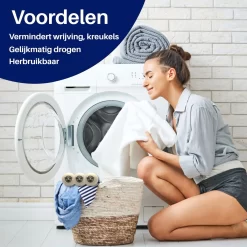 Drogerballen 6 Stuks - Wasbol - Droogballen - Herbruikbare Wasbollen - Wasverzachter - Wasdrogerballen - Doseerbol -Lifestyleproducten 1200x1200 550