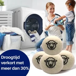 Drogerballen 6 Stuks - Wasbol - Droogballen - Herbruikbare Wasbollen - Wasverzachter - Wasdrogerballen - Doseerbol -Lifestyleproducten 1200x1200 551