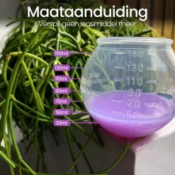 BluGo Doseerbol 2 Stuks - Wasbollen - Doseerdop - Drogerballen - Wasballen - Wasmiddel - Herbruikbaar - Maataanduiding - 150ml -Lifestyleproducten 1200x1200 554