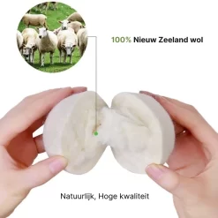 Wollen Drogerballen - Duurzaam & Milieuvriendelijk - Wasbol - Verkort Droogtijd - Droogballen - Hypoallergeen En Chemicaliënvrij - Bespaar Op Energierekening - Wasdroger Ballen - Wasbollen -Lifestyleproducten 1200x1200 588