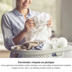 Wollen Drogerballen - Duurzaam & Milieuvriendelijk - Wasbol - Verkort Droogtijd - Droogballen - Hypoallergeen En Chemicaliënvrij - Bespaar Op Energierekening - Wasdroger Ballen - Wasbollen -Lifestyleproducten 1200x1200 589