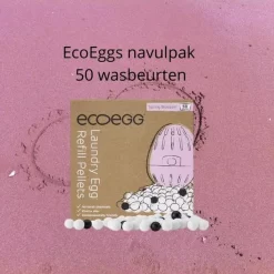 EcoEgg - Navul Eco-egg Wasbol - Refill Ecoegg Spring Bloesem - Vegan - Zuinig Wassen - Milieuvriendelijk Wassen - Propere Eco Wassen - 50 X Goedkoop Wassen -Lifestyleproducten 1200x1200 608