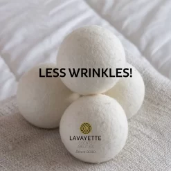 Lavayette XL Drogerballen Met 25ml Wasparfum - WasdrogerBallen – Droogballen – Wasbol – 100% Nieuw-Zeelands Schapenwol – Milieu- En Diervriendelijk – 6 Stuks -Lifestyleproducten 1200x1200 611