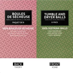 Lavayette XL Drogerballen Met 25ml Wasparfum - WasdrogerBallen – Droogballen – Wasbol – 100% Nieuw-Zeelands Schapenwol – Milieu- En Diervriendelijk – 6 Stuks -Lifestyleproducten 1200x1200 615