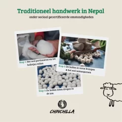 Merkloos Chinchilla® Drogerballen XXL - Set Van 6 Stuks - Herbruikbare Wasdrogerballen - Droogballen - Energiebesparing - Drogerballen Voor Wasdrogers - Wasbollen -Lifestyleproducten 1200x1200 632