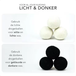 STEAMRS - 6x Wasdrogerballen - 100% Schapenwol - Verkort Droogtijd - Zachtere & Kreukloze Was -Lifestyleproducten 1200x1200 646