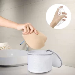 ForDig Wasnet Waszakjes (5 Stuks) Voor Lingerie En Fijne Was - Geschikt Voor Wasmachine - Met Rits - Wit -Lifestyleproducten 1200x1200 657