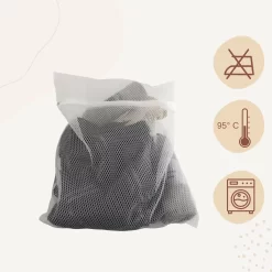 Orange85 Waszakken - 2 Stuks - Ritssluiting - Wit - 50x40 Cm - Polyester -Lifestyleproducten 1200x1200 7