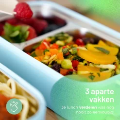 Triple J® Lunchbox - Broodtrommel - Lucht- & Lekvrij - Incl. Bestek - Magnetron & Vaatwasser Bestendig -Lifestyleproducten 1200x1200 736