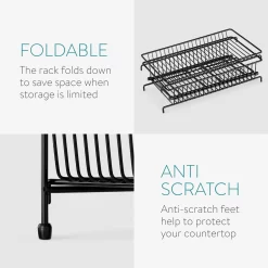 Navaris Stalen Kruidenrekje 2 Etages - Kruidenrek Staand - Rek Voor Kruidenpotjes En Glaasjes - Multifunctionele Organizer Voor Keuken En Badkamer -Lifestyleproducten 1200x1200 834