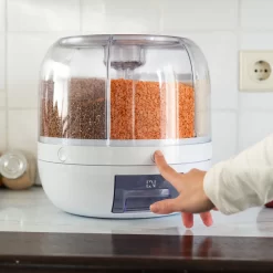 Roterende Voedsel Dispenser - 6 Vakken - Met Doseerschep - BPA Vrij - Handig -Lifestyleproducten 1200x1200 898