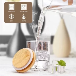 Quality Needz - Voorraadbussen - 250 ML - Glazen Potjes Met Deksel - Kruidenpotjes - 10 Delige Set - BPA-vrij - Gratis Pen & Herschrijfbare Stickers -Lifestyleproducten 1200x1200 909