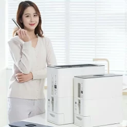 Merkloos TDR-Japans Rijst/Granen Container/Dispenser/ Opbergdoos - 6KG Inhoud - Wit -Lifestyleproducten 1200x1200 916