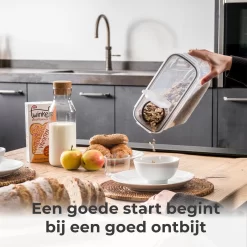 Stosh Voorraadpotten - Voorraadbussen - Vershouddoos - 4 Stuks - 4.0L - BPA Vrij - Kunststof -Lifestyleproducten 1200x1200 929