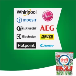 Dreft Platinum Plus All In One Lemon - 95 Stuks - Vaatwastabletten -Lifestyleproducten 1200x1200 959