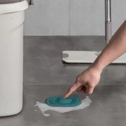 Heuts Goods - Gootsteenzeef - Gootsteenstop - Afvoerzeef - Afvoerstop - Spoelbal - Bad - Douchebak - Keuken - Wasbak - Badkuip - Siliconen - Donkerblauw -Lifestyleproducten 1200x1200 963