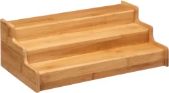 Merkloos Decopatent® Kruidenrekje Uitschuifbaar - Staand 3 Laags Kruidenrek Voor 36 Kruidenpotjes - Specerijen Rek - Bamboe Hout -Lifestyleproducten 1200x662 3