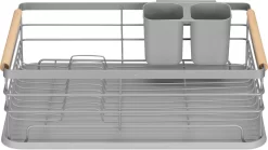 Navaris Afdruiprek Met Uitneembare Bestekhouder - Afwasrek Met Losse Lekbak - Vaatwasrek Met Plateau - Voor Bestek, Borden, Schalen En Pannen -Lifestyleproducten 1200x673