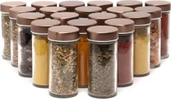 Pazzo Goods - Kruidenrek Staand - Kruidenrek Met Potjes - Rose Goud - RVS - Kruidenrek Draaibaar - 20 Kruidenpotjes - Inclusief Stickers & Stift - Kruiden Carrousel -Lifestyleproducten 1200x694 1