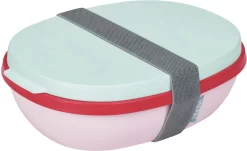 Mepal – Lunchbox Ellipse Duo – Lunchbox Voor Volwassenen En Saladebox To Go– Strawberry Vibe – Magnetronbestendig - Limited Edition -Lifestyleproducten 1200x736 1