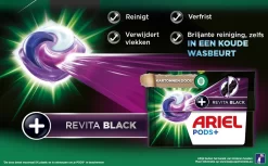 Ariel Wasmiddel Pods + Revitablack - Voor De Zwarte Was - 28 Wasbeurten -Lifestyleproducten 1200x742 4