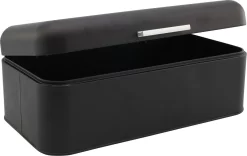 Svenska Living - Broodtrommel - Vershouddoos - Staal - 42x22x16cm - Mat Zwart
