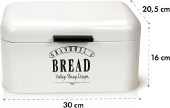 Delaware Broodtrommel Metaal 30 X 16 X 20,5 Cm Klapdeksel Ventilatiegaten -Lifestyleproducten 1200x761 1