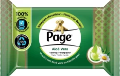 Page Vochtig Toiletpapier - 12 X 38 Stuks - Aloë Vera Vochtig Wc Papier - Voordeelverpakking -Lifestyleproducten 1200x763 4