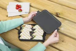 Brabantia Make & Take Lunchbox - Plat - Kunststof - Dark Grey -Lifestyleproducten 1200x800 27