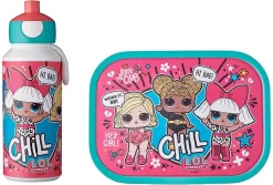 Mepal – Lunchset Campus (pu + Lb) – Pop-up Drinkfles En Broodtrommel Voor Kinderen – LOL Suprise – Bento Box – Lekvrij -Lifestyleproducten 1200x812 1