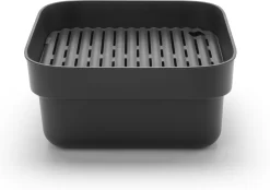 Brabantia SinkSide Afwasbak Vierkant - Met Afdruipschaal - Dark Grey -Lifestyleproducten 1200x843 2