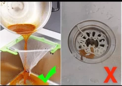 Merkloos Gootsteen Organizer - Gootsteen Afval Netje - Gootsteenontstopper - Spoelbak - Incl. 50 Netjes -Lifestyleproducten 1200x844 1