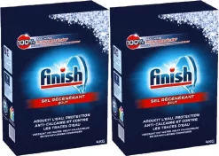 Finish Vaatwasmachine Zout - 4 Kg X2