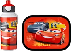 Mepal – Lunchset Campus (pu + Lb) – Pop-up Drinkfles En Broodtrommel Voor Kinderen – Cars – Bento Box – Lekvrij -Lifestyleproducten 1200x864