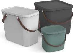 Rotho - Opbergcontainer / Voorraadbus Met Deksel 6L - Gerecycleerd Plastic BPA Vrij - Cappuccino -Lifestyleproducten 1200x868 5