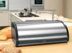 Brabantia Broodtrommel - Met Schuifdeksel - Matt Steel Fingerprint Proof -Lifestyleproducten 1200x890 1