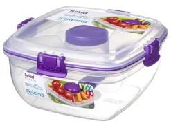 Sistema Salade Box Met Bestek - Geelgroen -Lifestyleproducten 1200x899 5