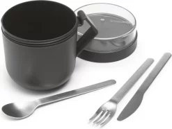 Brabantia Make & Take Soepbeker - 0,6 L - Kunststof - Dark Grey -Lifestyleproducten 1200x902