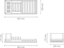 Brabantia SinkSide Afdruiprek Compact - Mid Grey -Lifestyleproducten 1200x906 1
