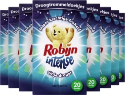 Robijn Intense Morgenfris Droogtrommeldoekjes - 9 X 20 Stuks - Voordeelverpakking -Lifestyleproducten 1200x914