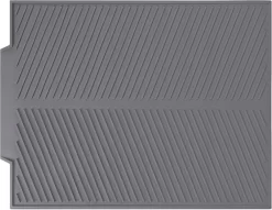 Navaris Siliconen Droogmat Met Afvoer - Aanrecht Droogmat Voor Afwas, Borden, Bestek, Glazen - Grijs -Lifestyleproducten 1200x928 1