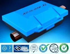 Alpine® Hét Waterontharder Alternatief All-in-one XL Antikalk Magneet Voor Koper En Kunststof Leidingen 20.000 Gauss - Energiebesparing - Energie Besparen - Gas Besparen