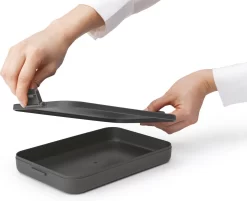 Brabantia Make & Take Lunchbox - Plat - Kunststof - Dark Grey -Lifestyleproducten 1200x978