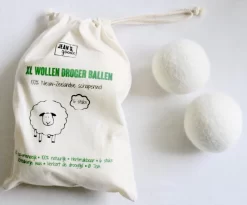 Jean's Goods Drogerballen - Droogballen - Wasdrogerballen - Wasdroger Ballen - Wasbol - Wasbollen - Wasballen - Energiebesparende Producten - Energiebesparend - Duurzaam Cadeau - RWS Wol - Zero Waste - Wasverzachter - Beige - 6 Stuks -Lifestyleproducten 1200x997