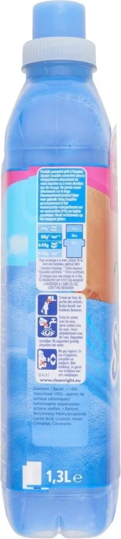 Soupline Hemels Fris Geconcentreerde Wasverzachter 6 X 52 Wasbeurten - Voordeelverpakking -Lifestyleproducten 270x1200