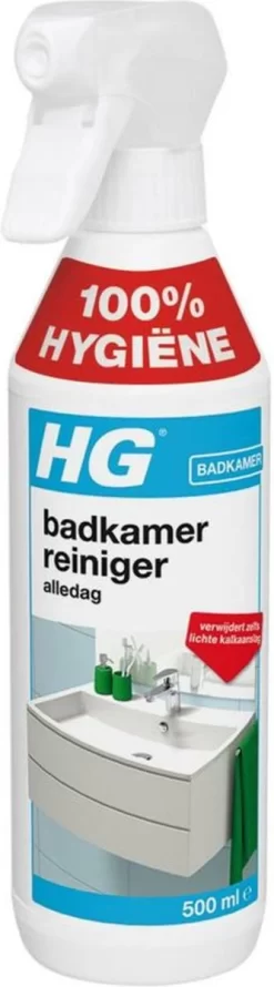 HG Badkamerreiniger Alledag - 500ml - Verwijdert Zeepresten, Huidvetten En Lichte Kalkaanslag -Lifestyleproducten 333x1200 1